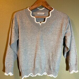 Knitted wool sweater